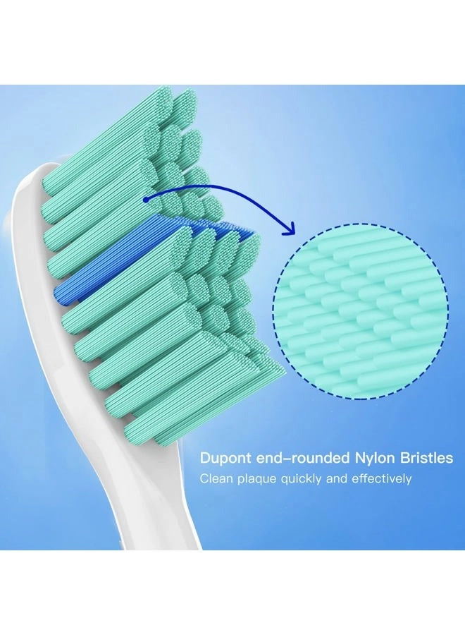 Replacement Toothbrush Heads - fits eSeries HX7022 6 Pack