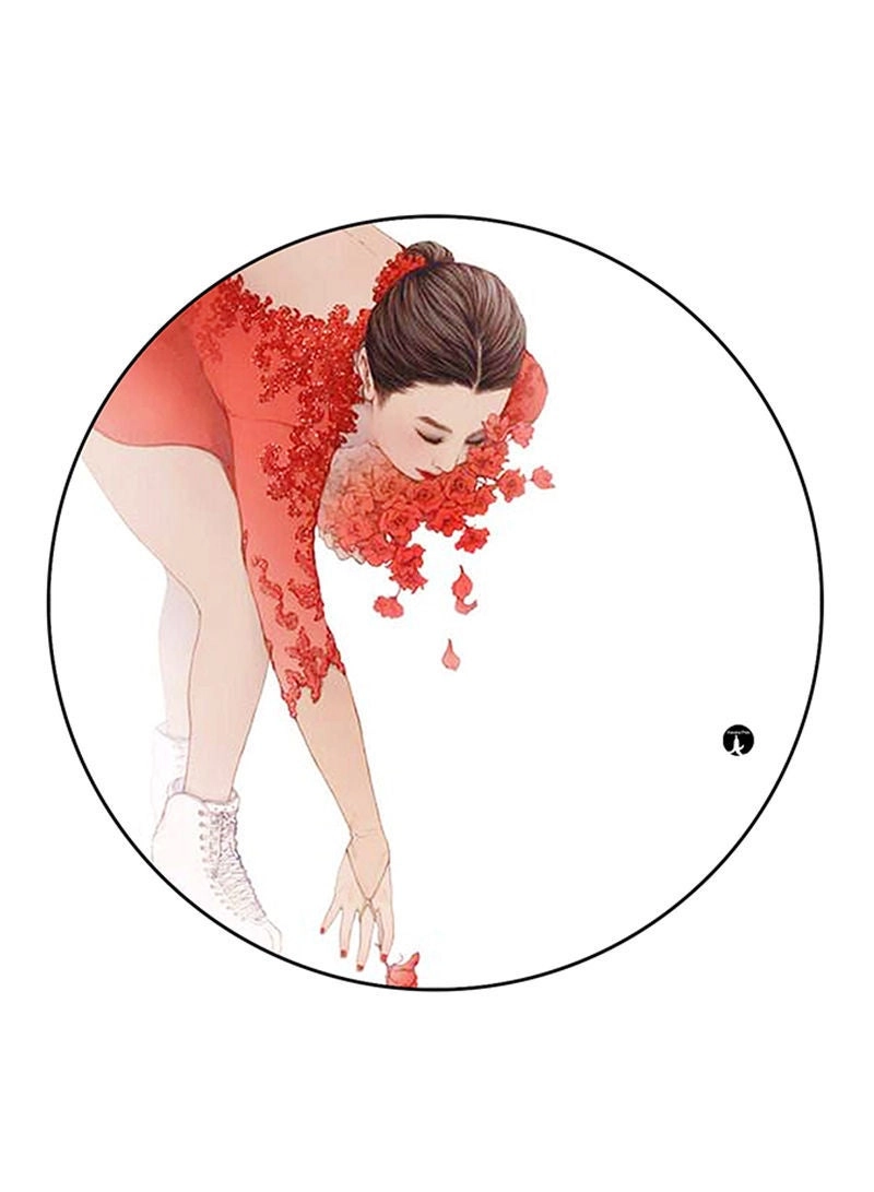 Woman Printed Mouse Pad