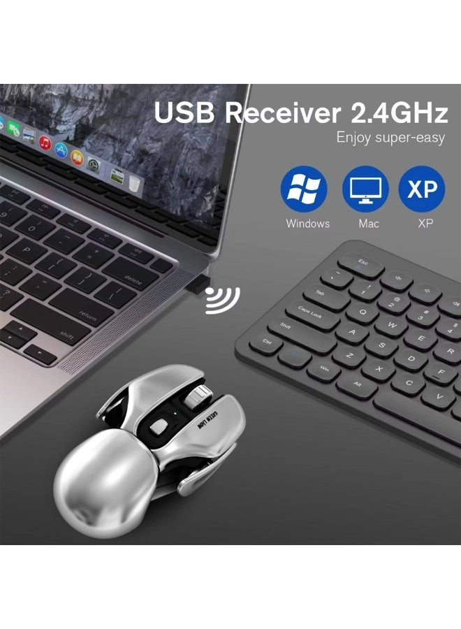 G266 Beetles Metal Mouse - Wireless