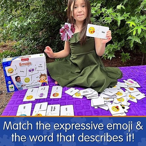 Match It! Emojis - 3 years and up 60 pieces