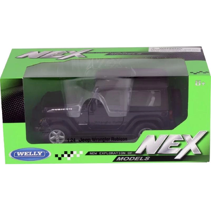 Wrangler Rubicon - Red/Black Die-cast