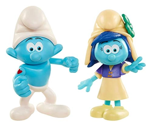 Smurfs The Lost Village - Hefty Smurf + Smurfstorm (96565) 2 pcs