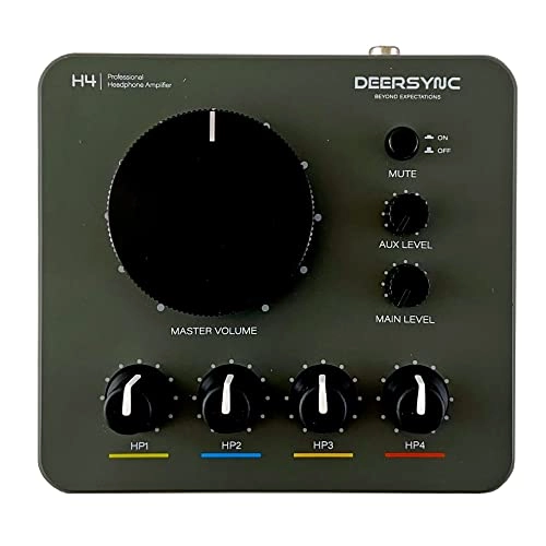 H4 - 4-Channel Professional Studio Headphone Amplifier