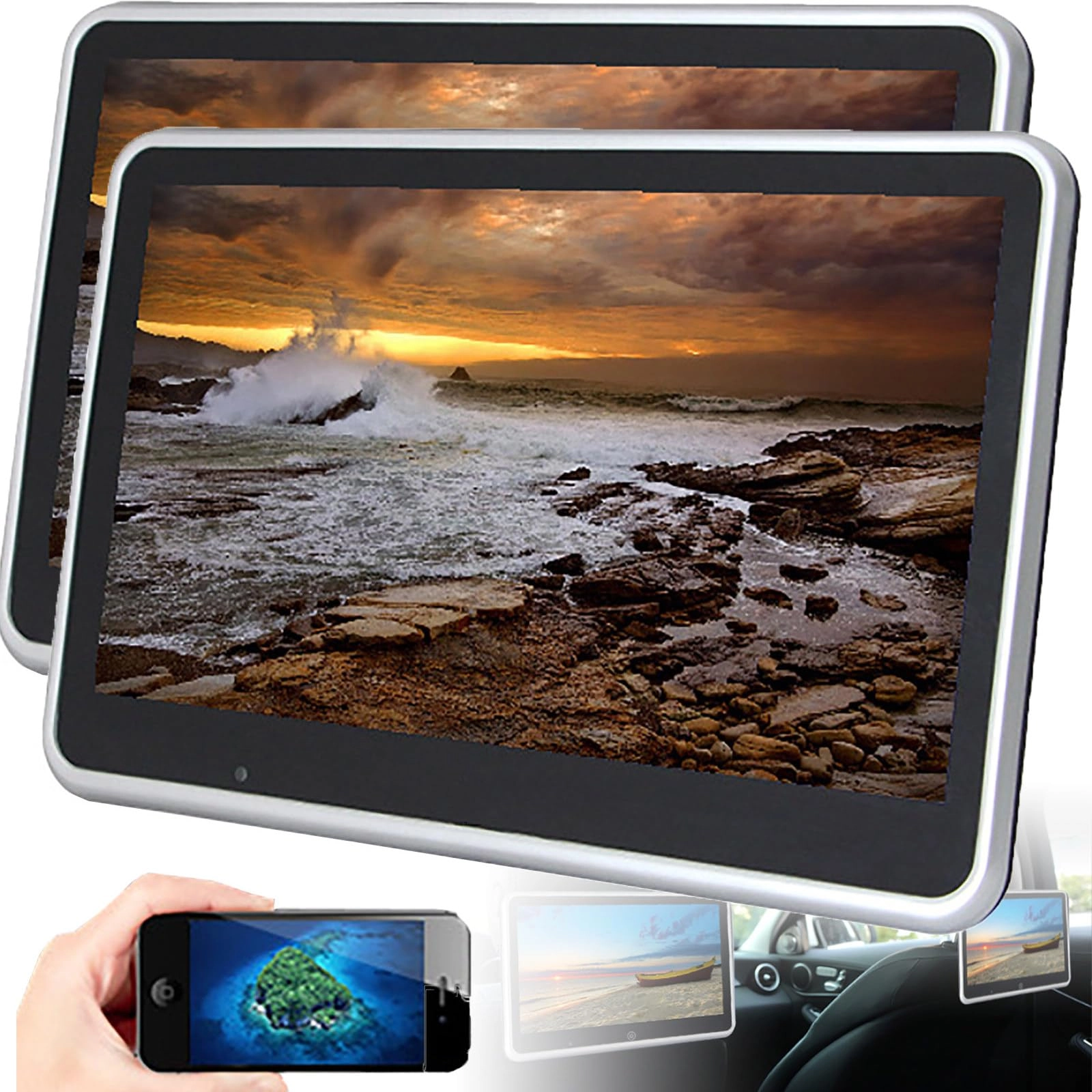 Car Headrest Player - 10.1 Inches