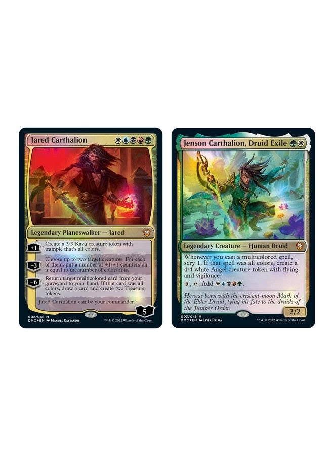 Dominaria United Commander Deck - 100 pcs + Collector Booster Sample Pack - 2 pcs