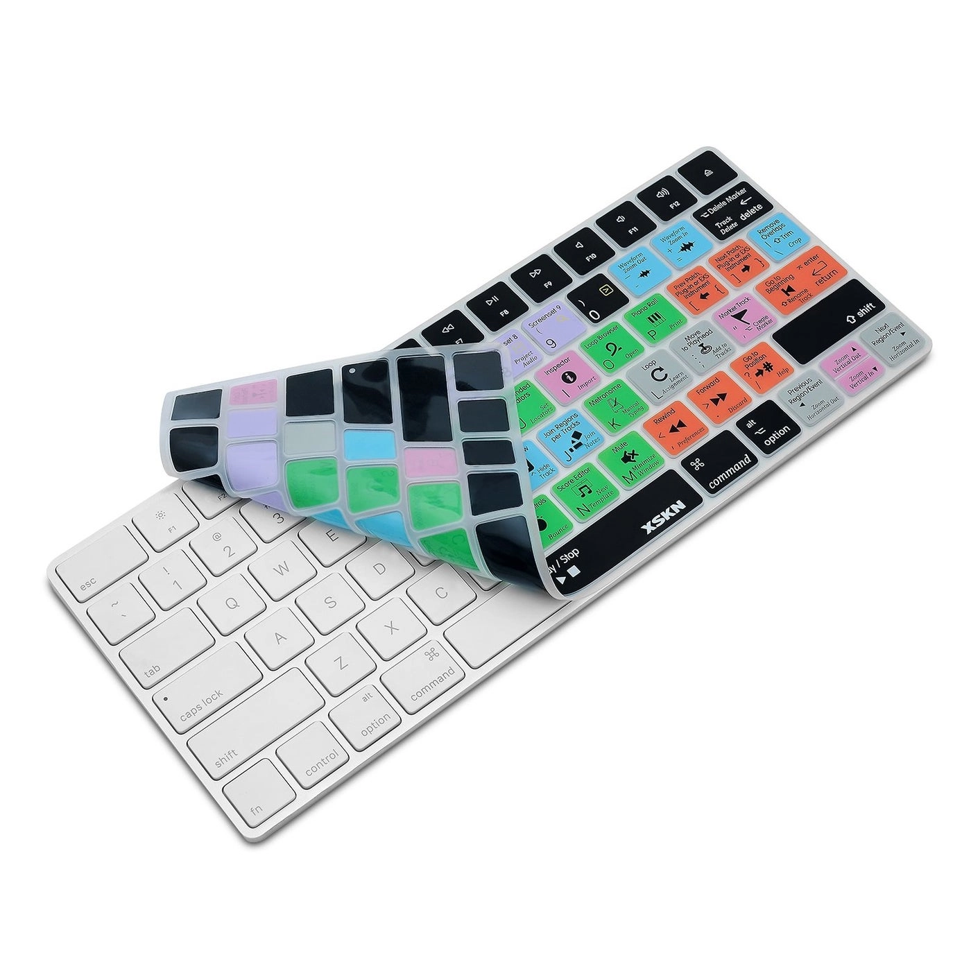 Logic Pro X 10 Shortcut Silicone Keyboard Skins - US Layout