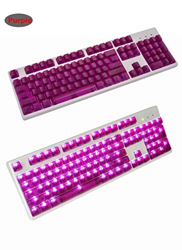104 Keys Clear Keycaps - ANSI