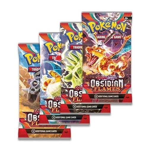 Obsidian Flames Booster Pack - 4pcs