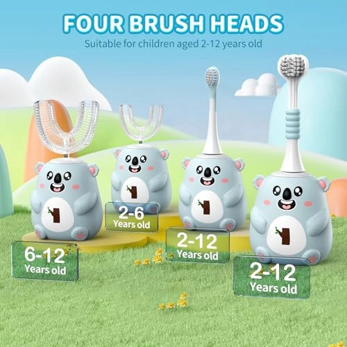 U-Shaped Sonic Electric Toothbrush - 360° 6 Modes IPX7 Waterproof