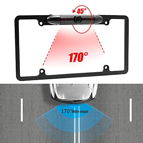 License Plate Backup Camera - Night vision