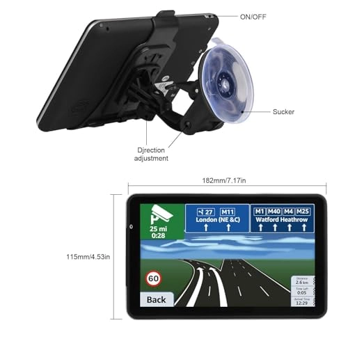 GPS Navigator - 7 inch North America