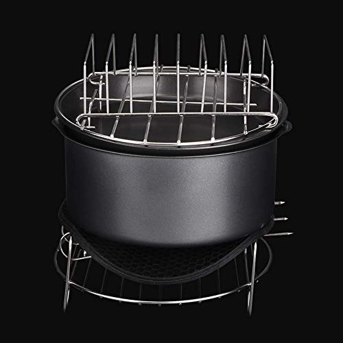 Air Fryer Accessories Kit - Stainless Steel, Carbon Steel 7Pcs/Set