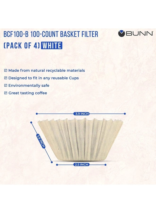 Coffee Filter - 4 PK 100 PCS + Travel Tissue Pack