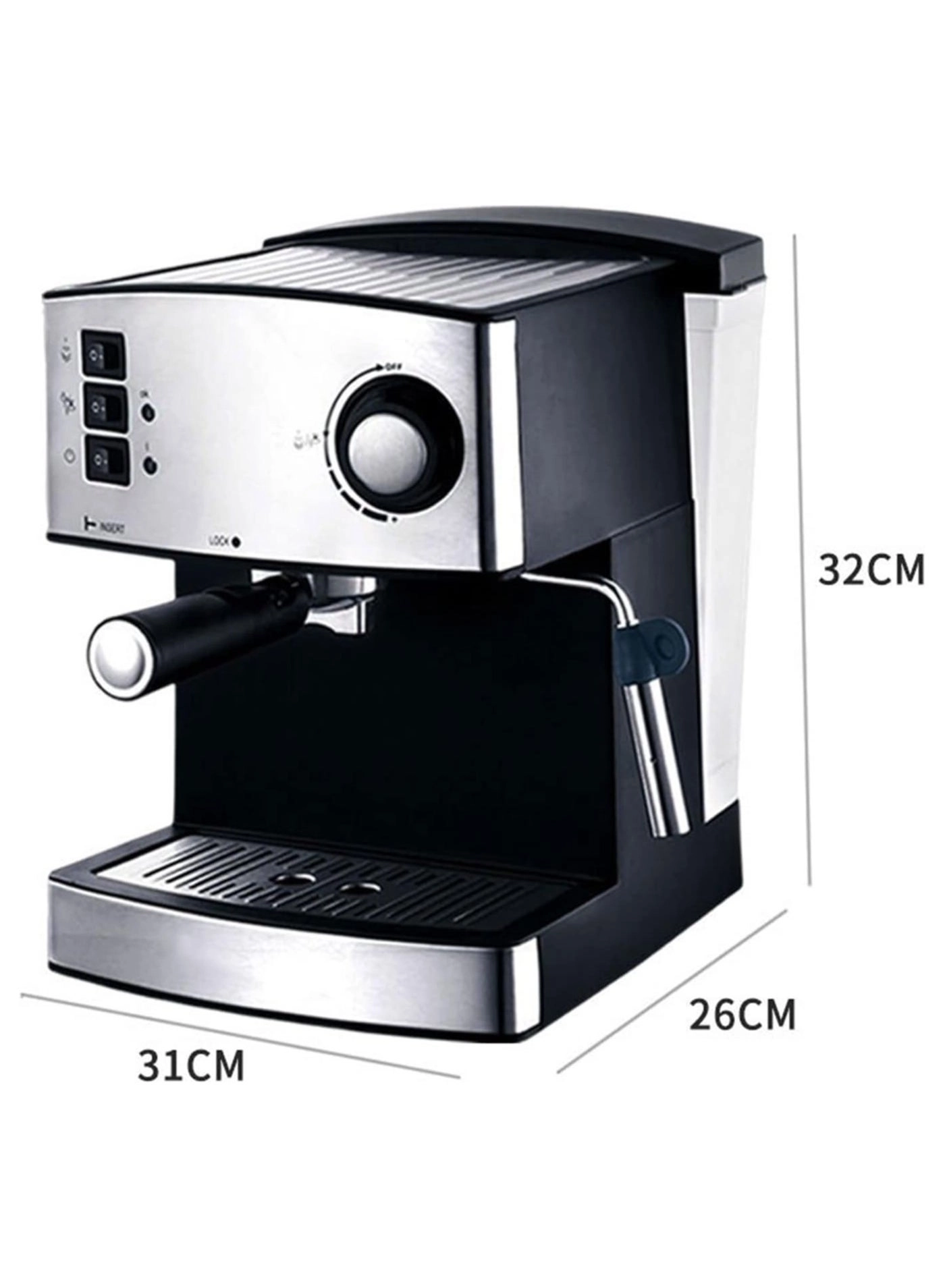Coffee Maker - Automatic steam jet