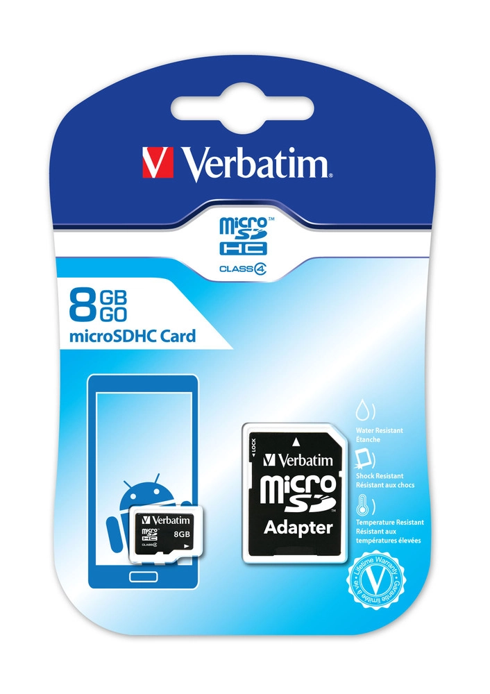 microSDHC Speicherkarte - 8GB