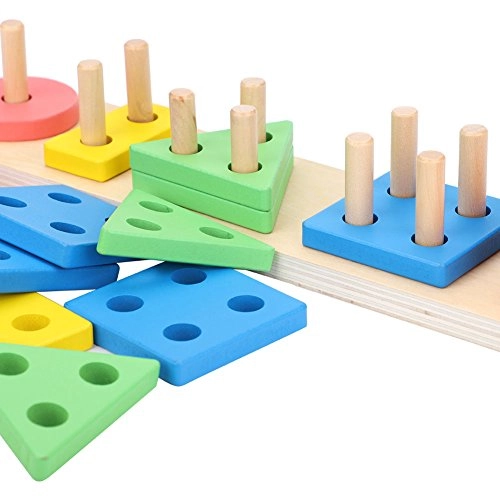 Stacking and Sorting Board - 12 months above 1 pieces