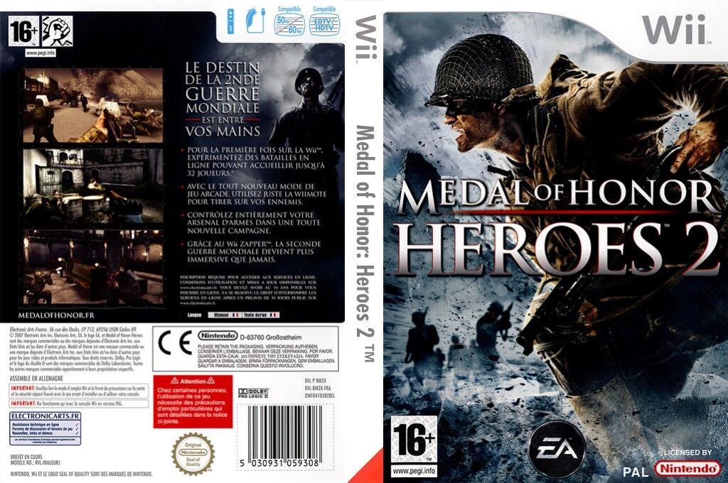 Medal of Honor - Heroes 2 - PAL Wii