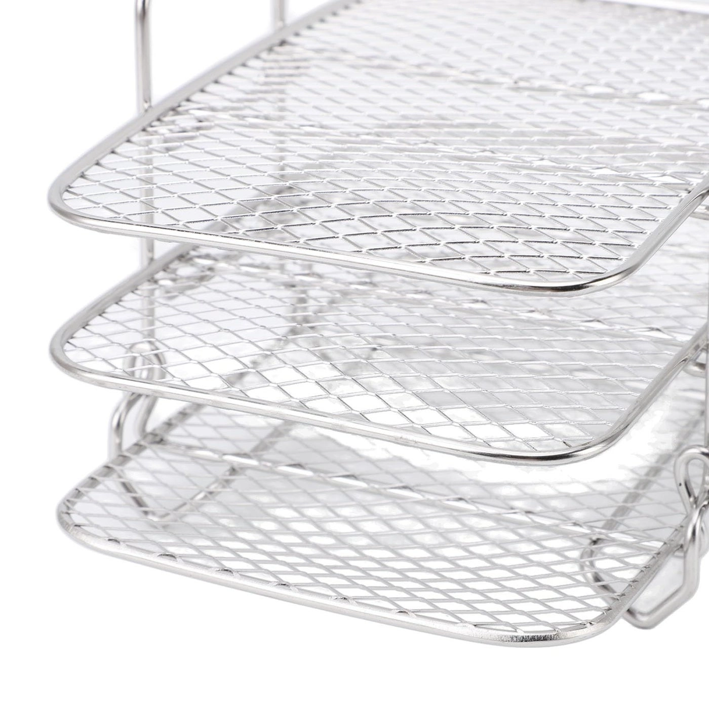 Air Fryer Basket - 304 stainless steel 3 x Fryer Rack