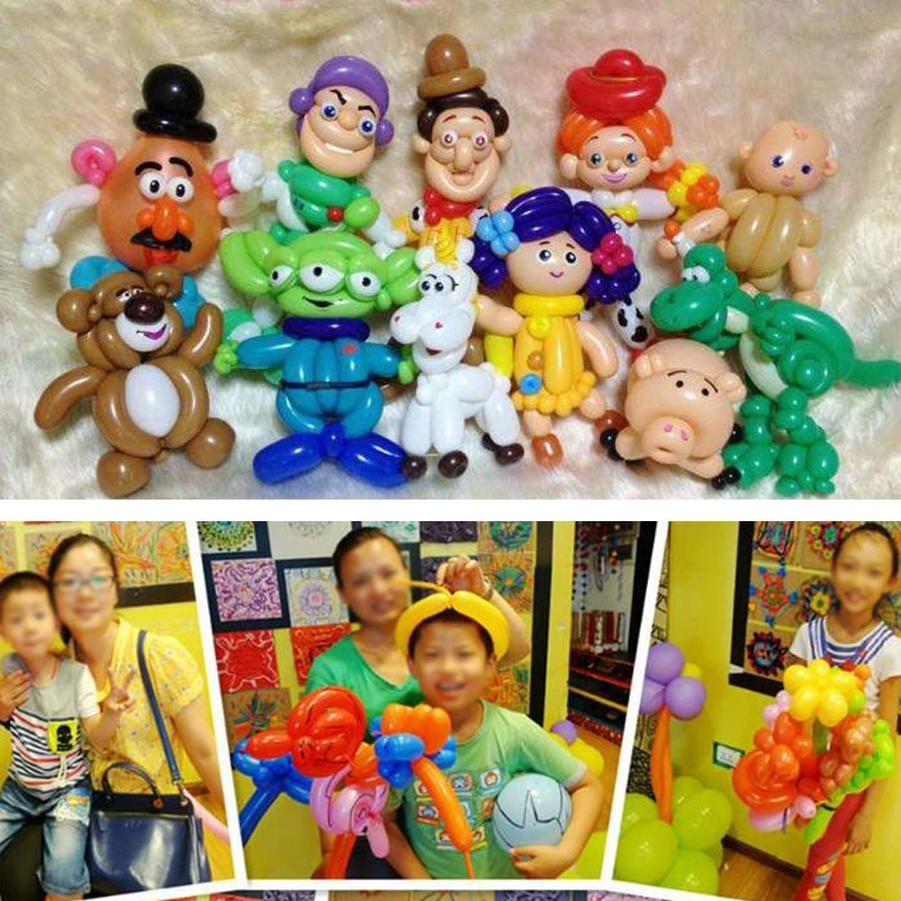 Twisting Magic Balloons - 100pcs Birthday