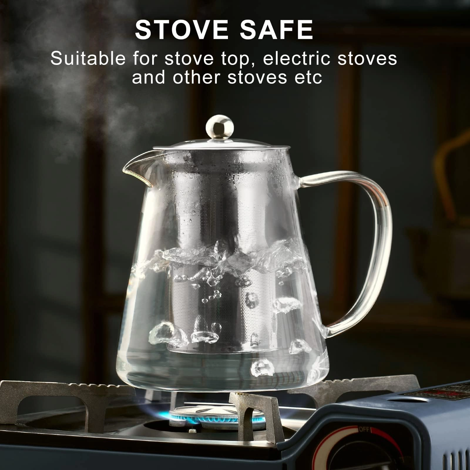 Glass Teapot - Glass 950ML