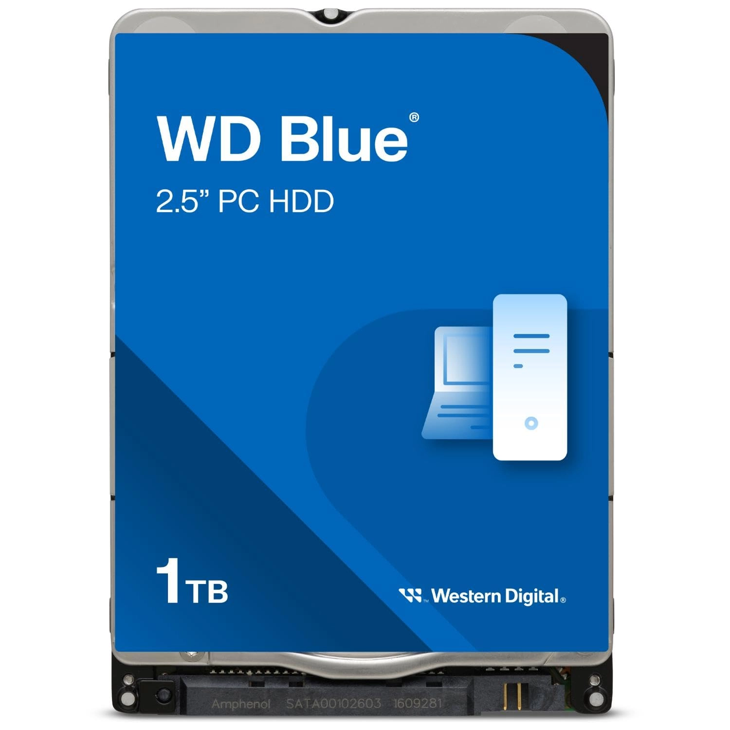 WD Blue 2.5" 5400rpm 128MB SATA 6Gb/s (WD10SPZX) - 1TB
