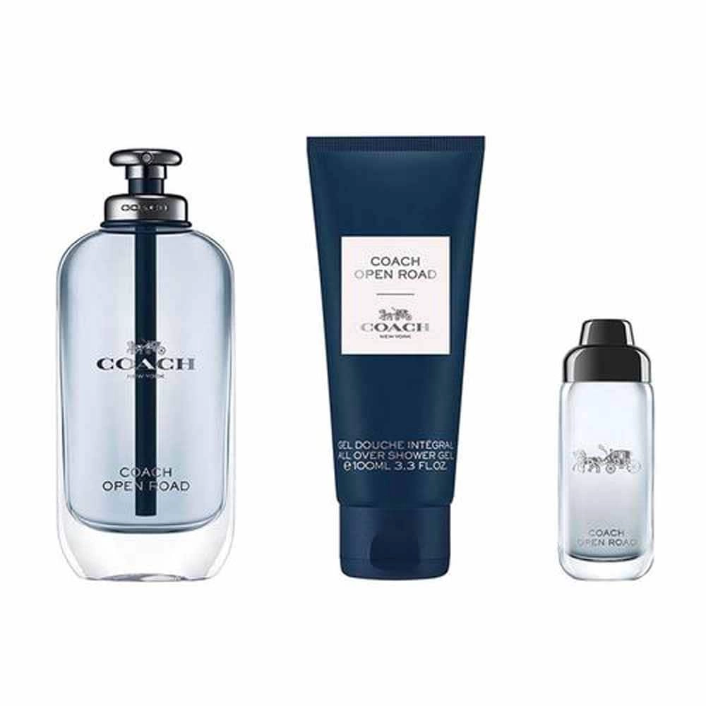 Coach Open Road For Men EDT + Open Road For Men Shower Gel - Eau de Toilette 3 Pieces