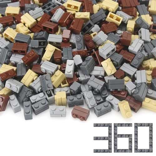 1x2 Masonry Profile Bricks - 360 pcs