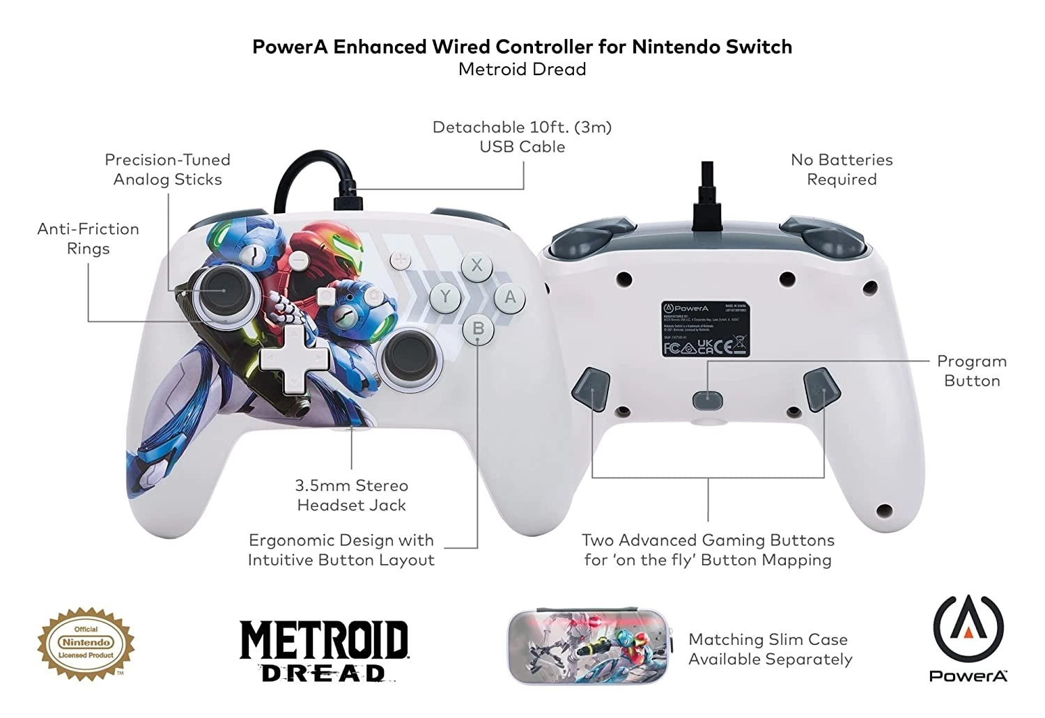 Enhanced Wired Controller - Ancient Archer Nintendo Switch