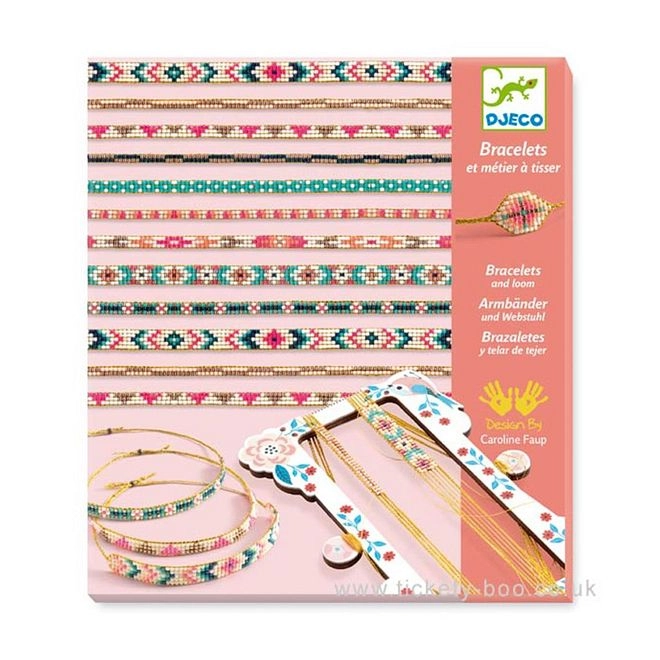 Tiny Beads Bracelet Workshop Kit - Loom Beads Instructions
