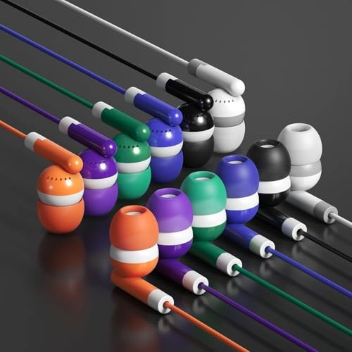 SPT-6MIX Wired Earbud 6 Pack