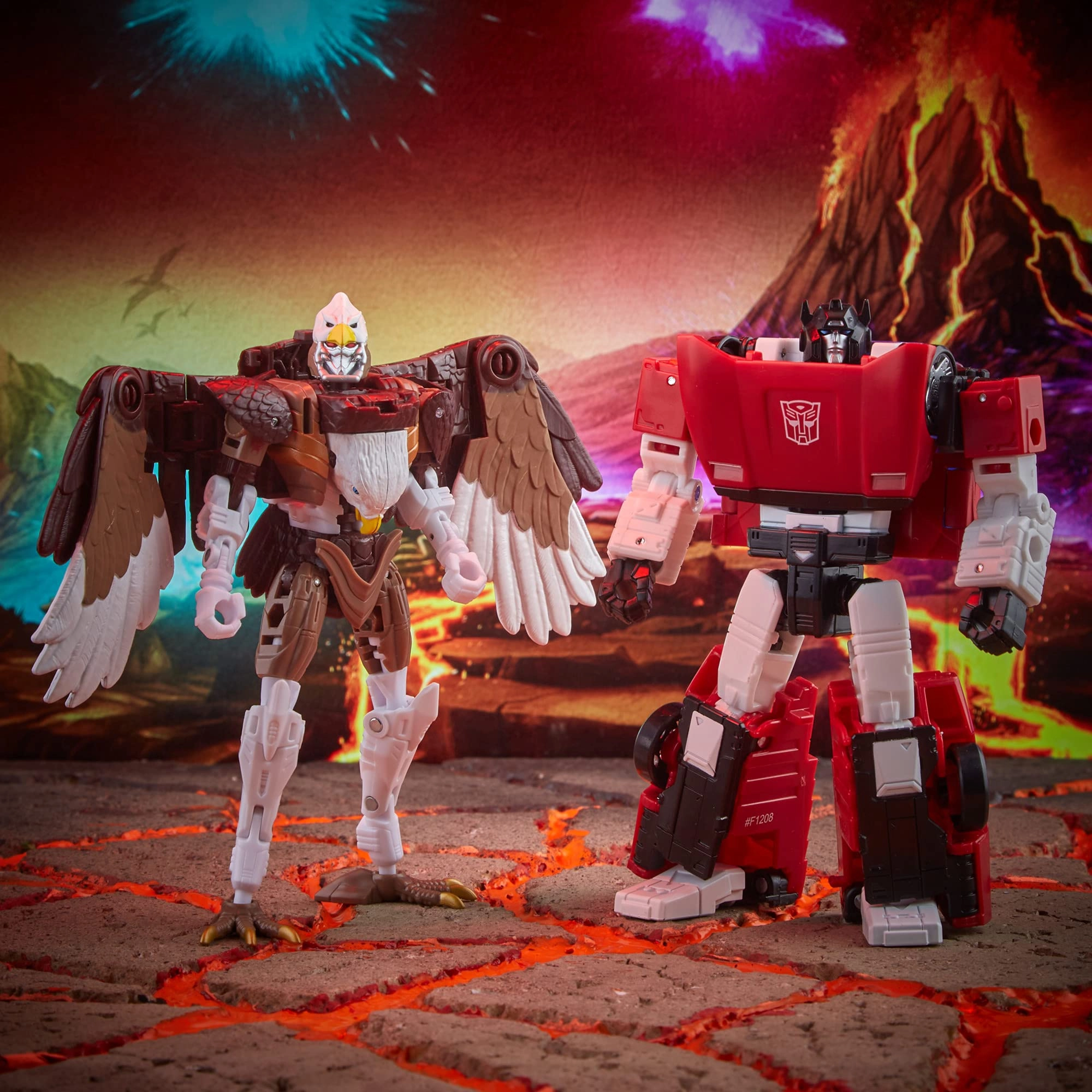 Sideswipe - 16 steps + Maximal Skywarp - 22 steps