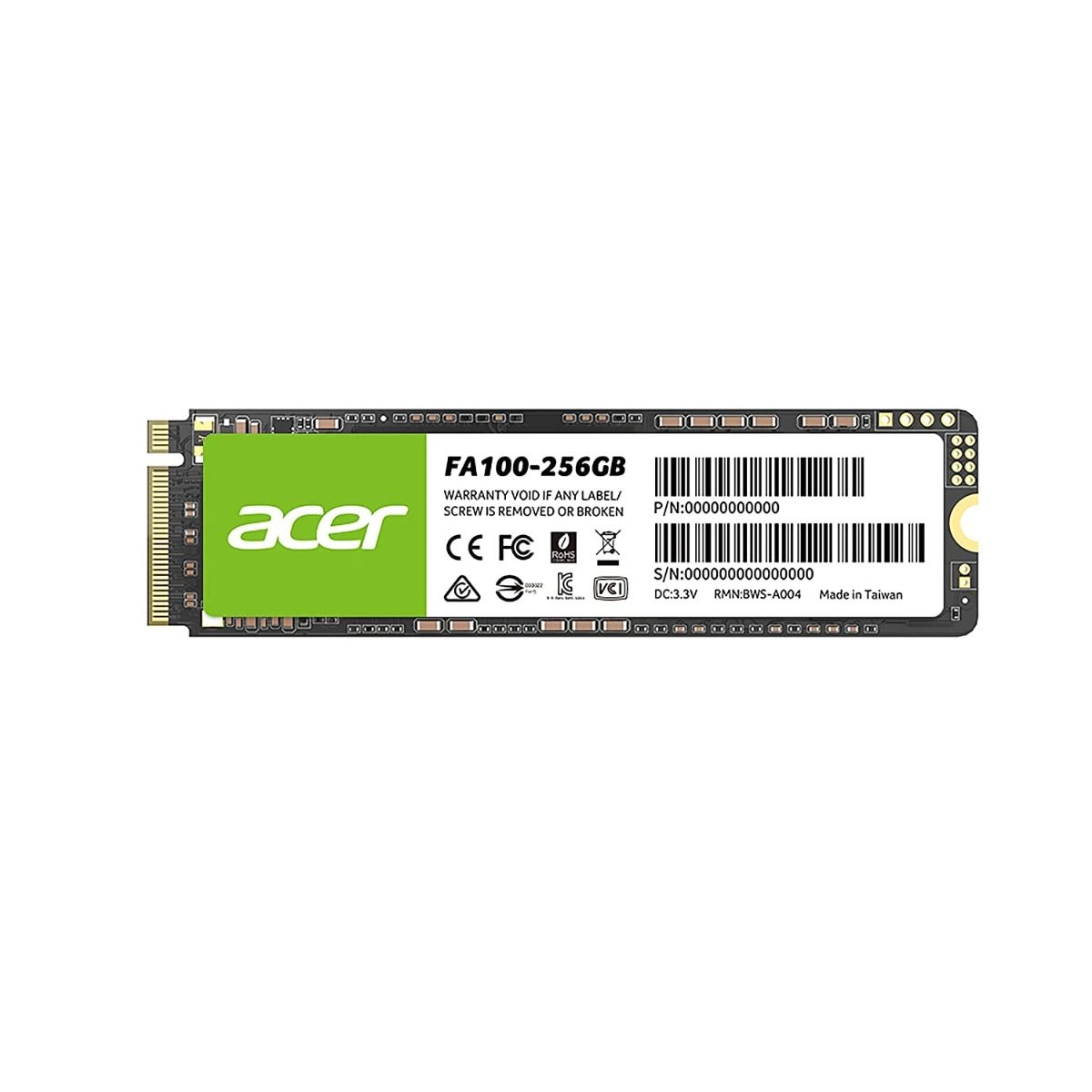 Acer FA100 - 256GB M.2