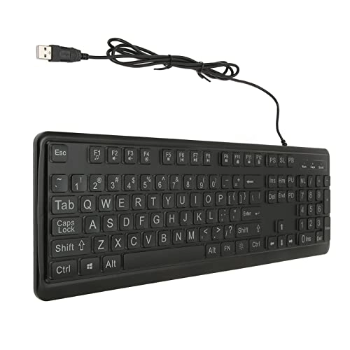 Large Print Keyboard - Wired