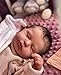 Loulou Reborn Baby Doll - 20 inch Silicone Vinyl Full Body Hand Rooted Hair Ages 3+