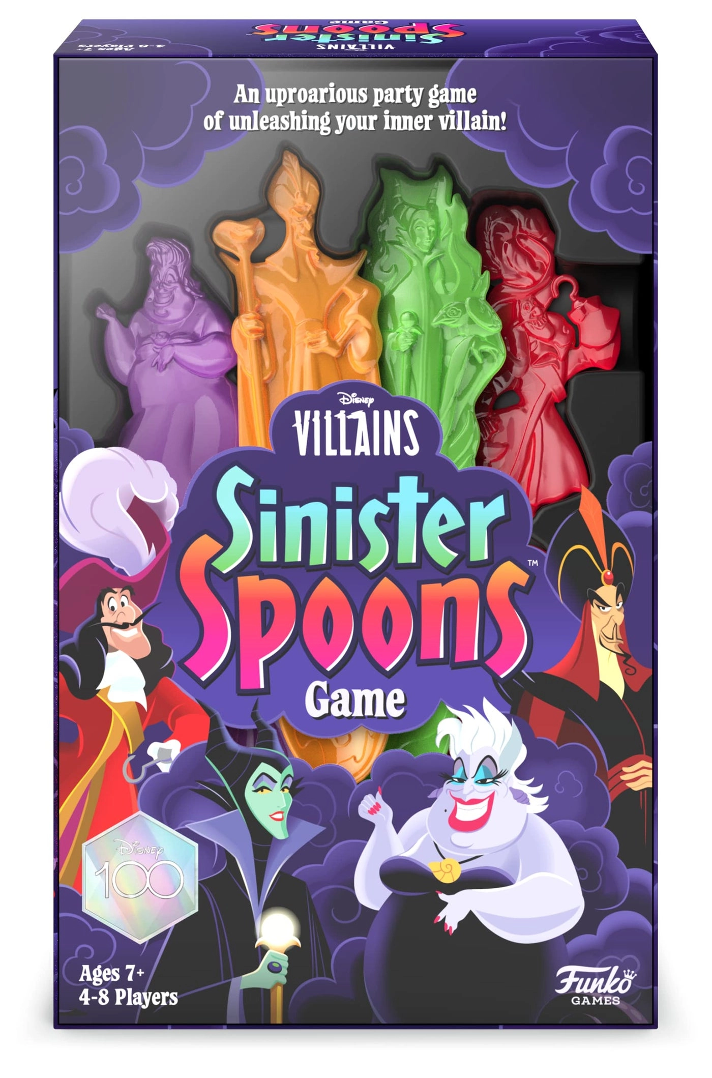Disney Villains Sinister Spoons Party Game - 7 years and above 1 piece(s)