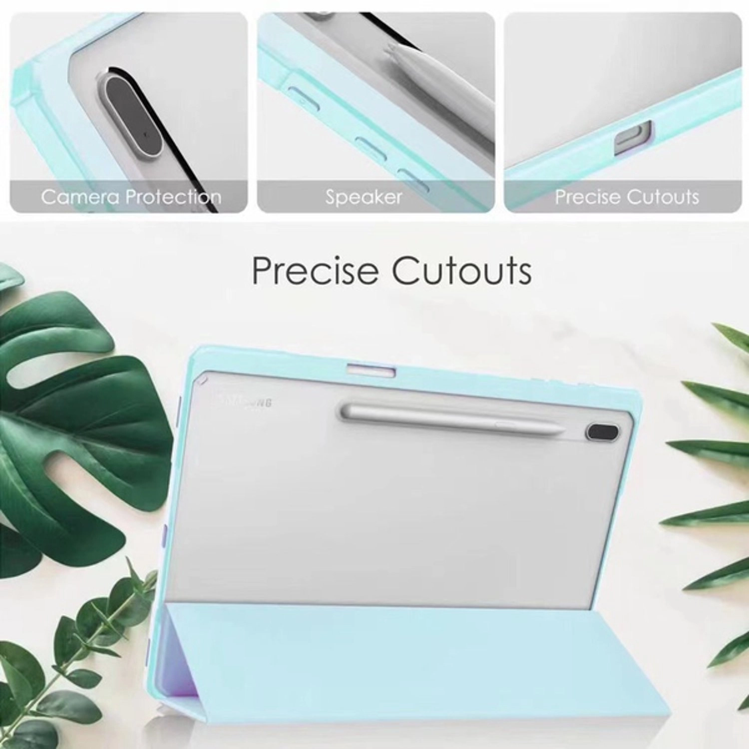 Case with Screen Protector for Galaxy Tab S8+