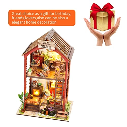 Miniature Wooden Dollhouse Furniture Kit - Creative Room 1:24