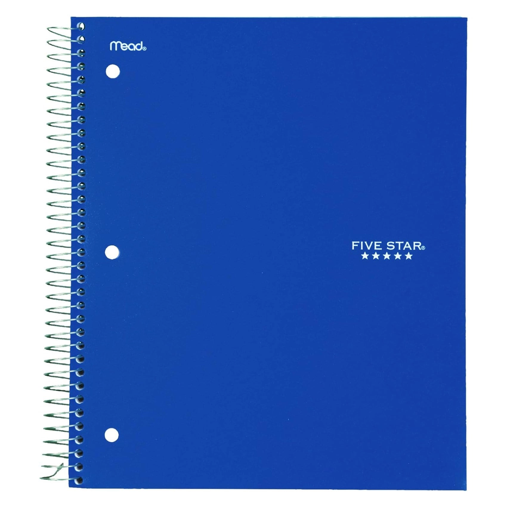3 Subject Notebook Spiral - Lined 150 Sheets