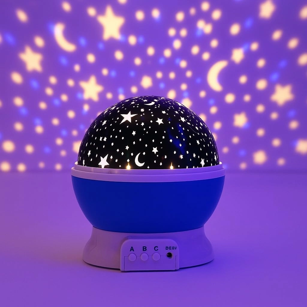 TOYTONIC Star Master Galaxy Night Projector Lamp - 360° Rotating Colorful LED