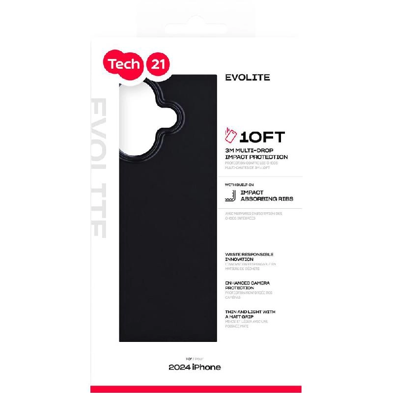 EvoLite Case Clear Bio TPU for iPhone 16