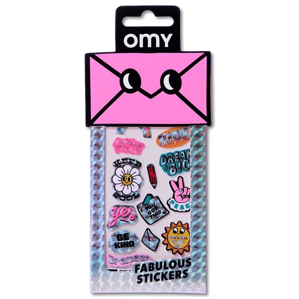 OMY Sticker Iconic - 6 S-sized sticker sheets