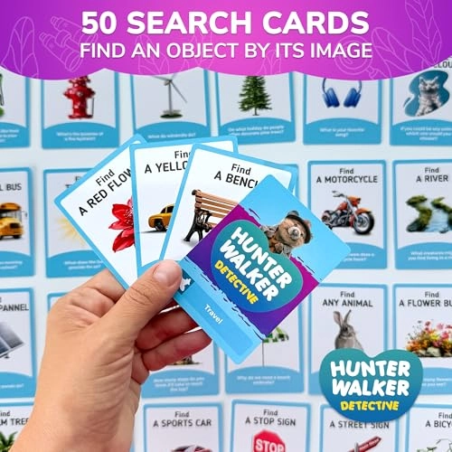Scavenger Hunt Cards - 3 years and up