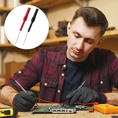 Flexible Back Probe Pins - 1A Max 30V/1A Standard 4mm Banana Socket