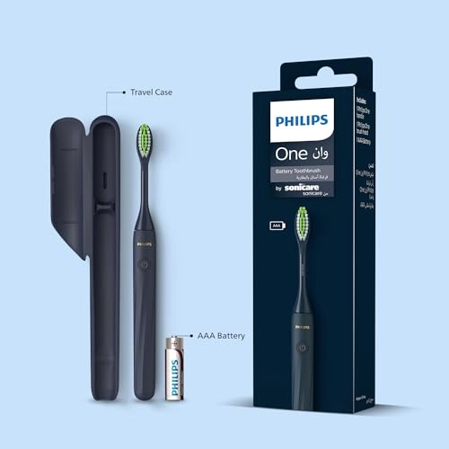 One - Battery Toothbrush Midnight 3 month battery life