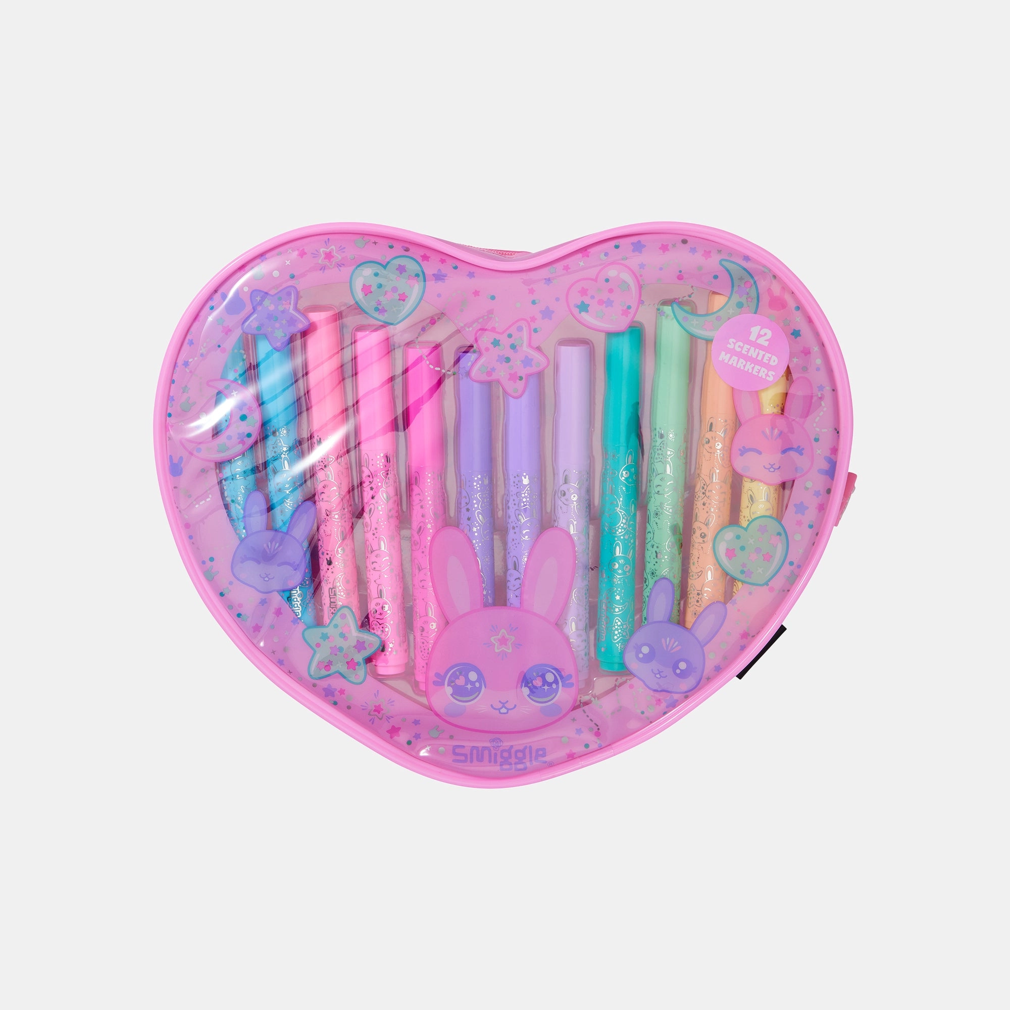 Smiggle All Stars Marker Pack - 12 Scented