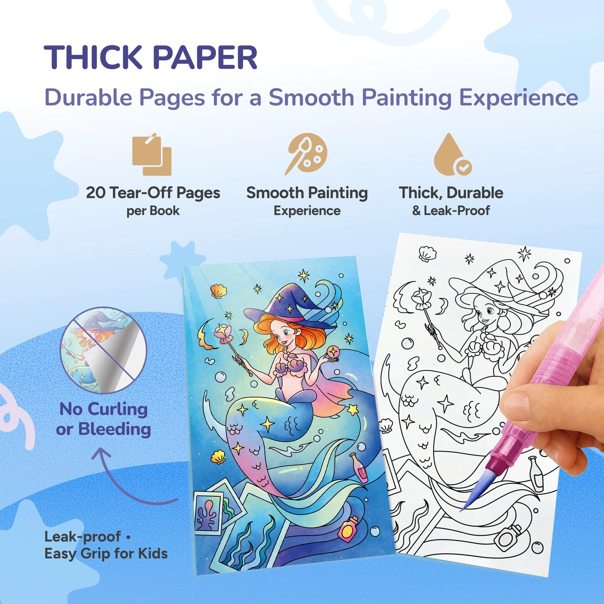 Pocket Paint - 1 Count Brush Paint Paper