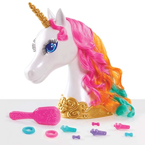 Unicorn Styling Head - 10 Styling Accessories Shimmer Stickers Ages 3+