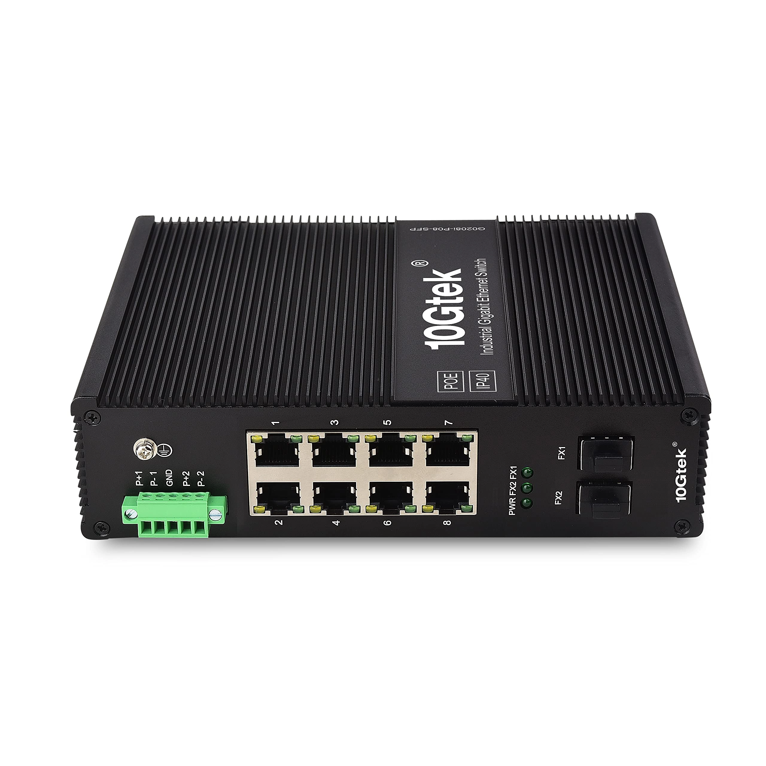 10Gtek G0208i-P08-SFP 10-ports