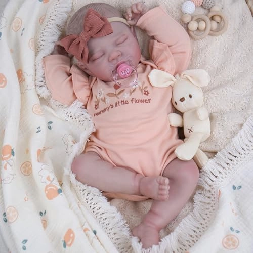 Reborn Baby Doll - 20-Inch Cloth Body Ages 3+
