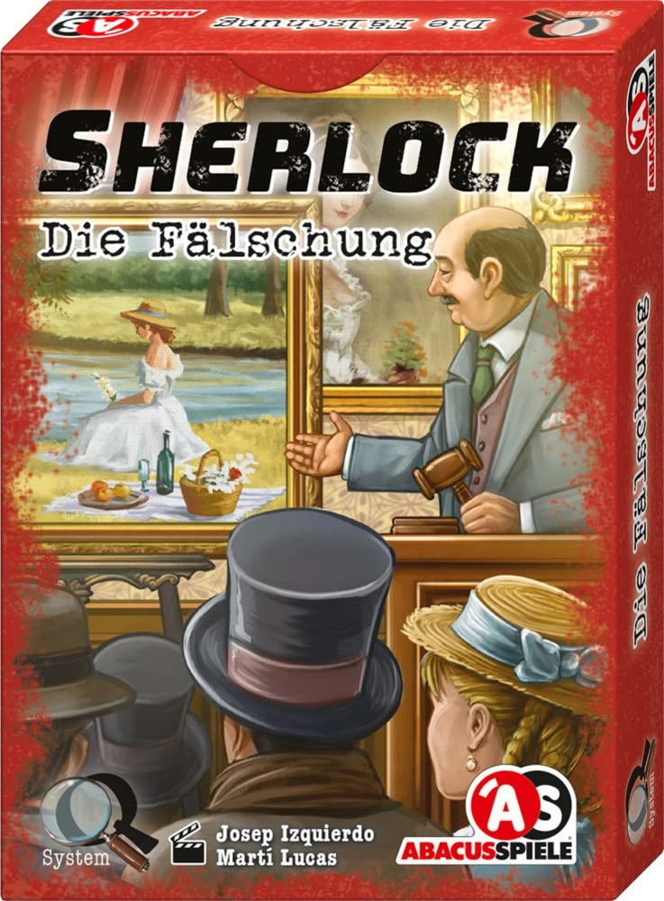 ABACUSSPIELE Sherlock The Fake - Crime Card Game (German)